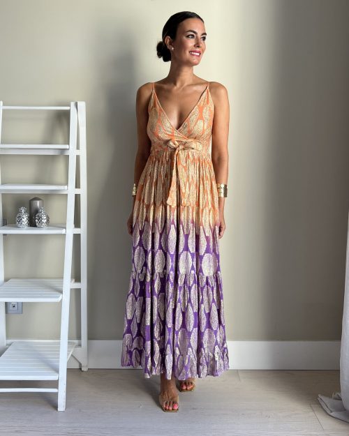Vestido Midi Degradado