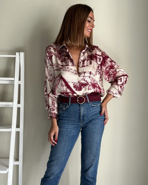 Camisa Greta Satinada
