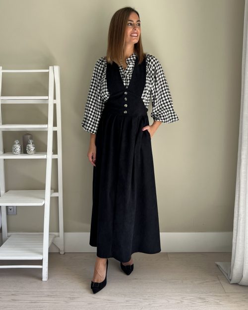 Vestido Micropana Negro