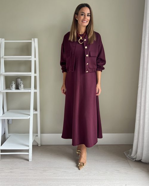 Conjunto Kelly Burdeos