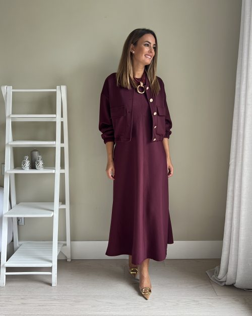 Conjunto Kelly Burdeos - Imagen 6