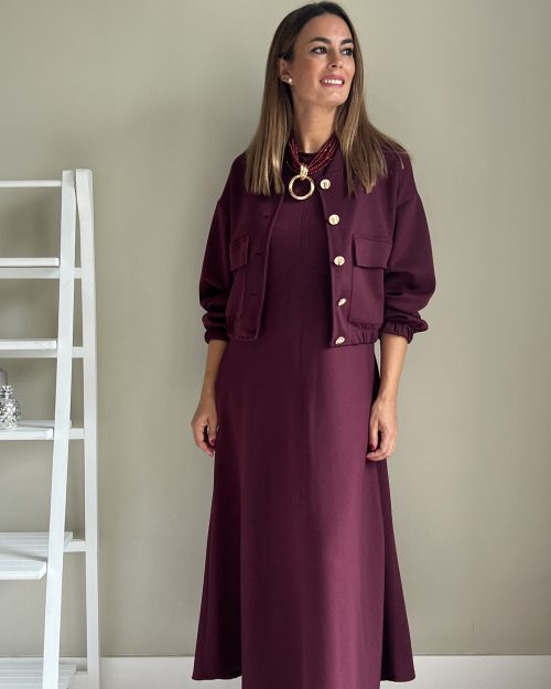 Conjunto Kelly Burdeos - Imagen 4