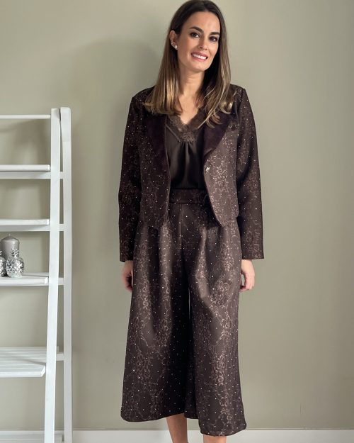 Conjunto Sofía Marrón