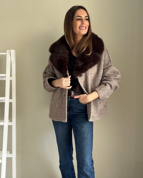 Abrigo Corto Reversible