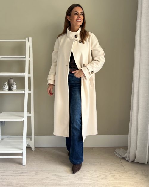 Abrigo Largo Blanco