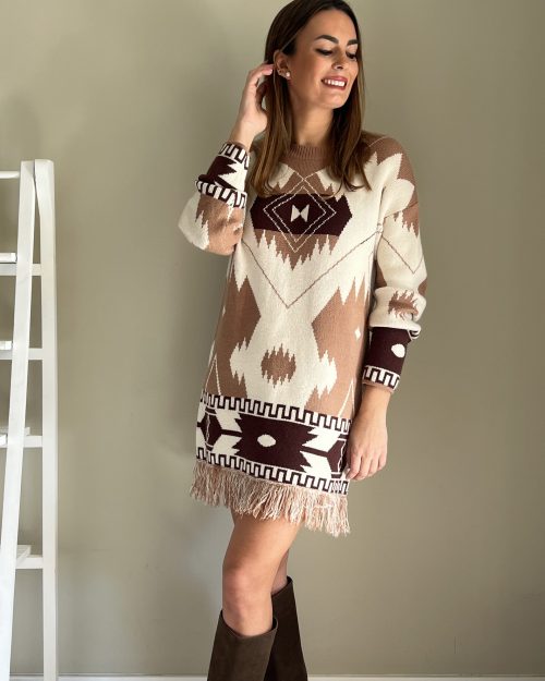 Vestido Punto Navajo