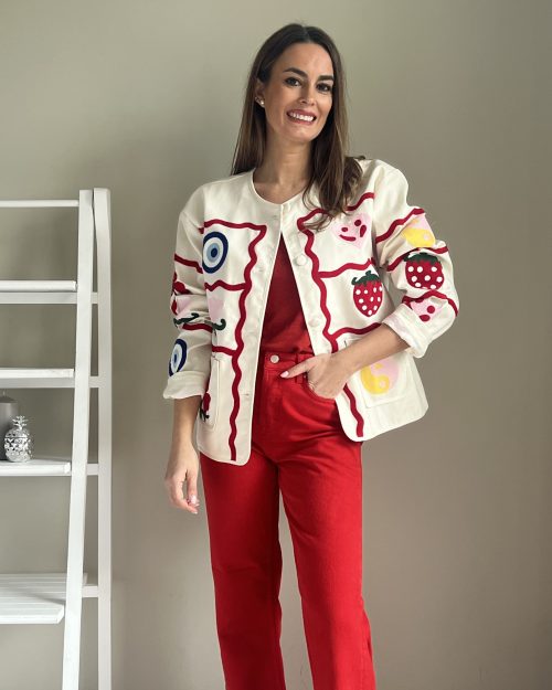 Chaqueta Fresas