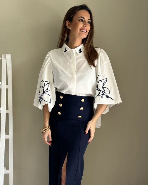 Blusa Bordada Manuela