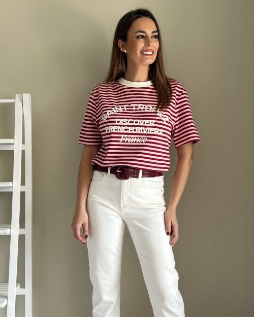 Camiseta Saint Tropez Roja