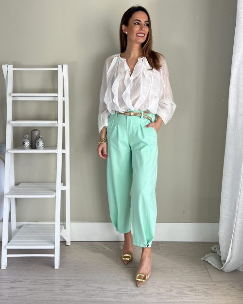 Pantalón Bombacho Verde