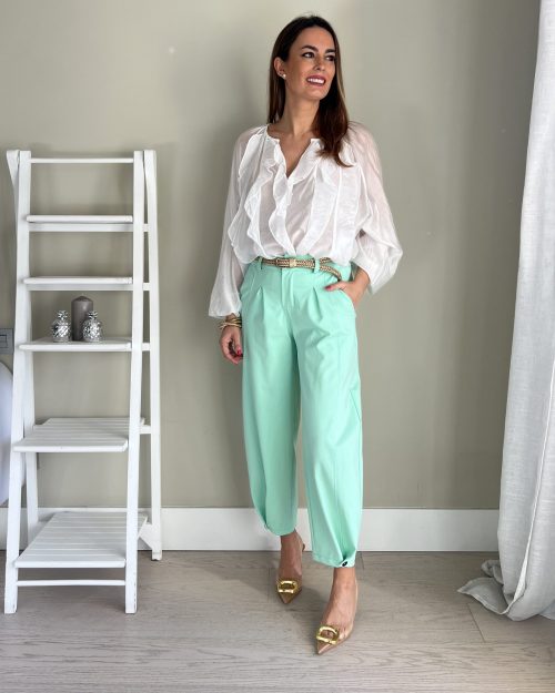 Pantalón Bombacho Verde