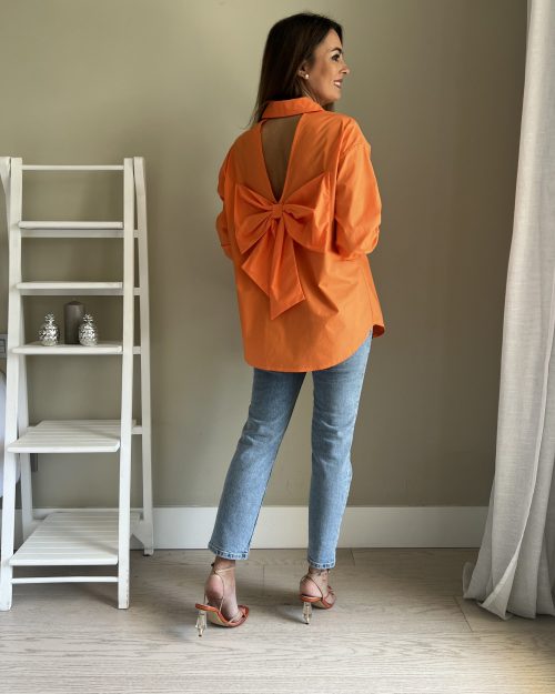 Camisa Naranja Lazada