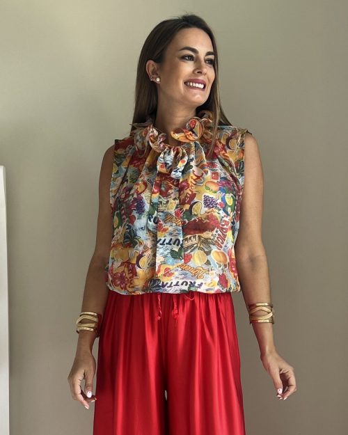 Blusa de Seda Amalfi