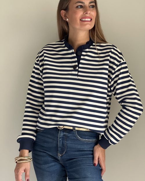 Sudadera de Rayas