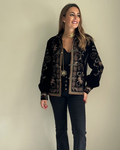 Chaqueta Bordada Velvet